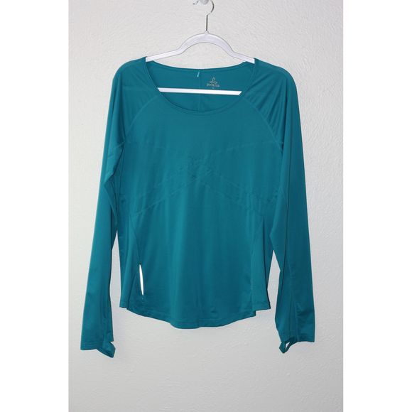 Prana Long Sleeve Activewear Top Size Medium - Picture 2 of 8